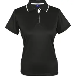 Ladies Swift Golfer Black-White